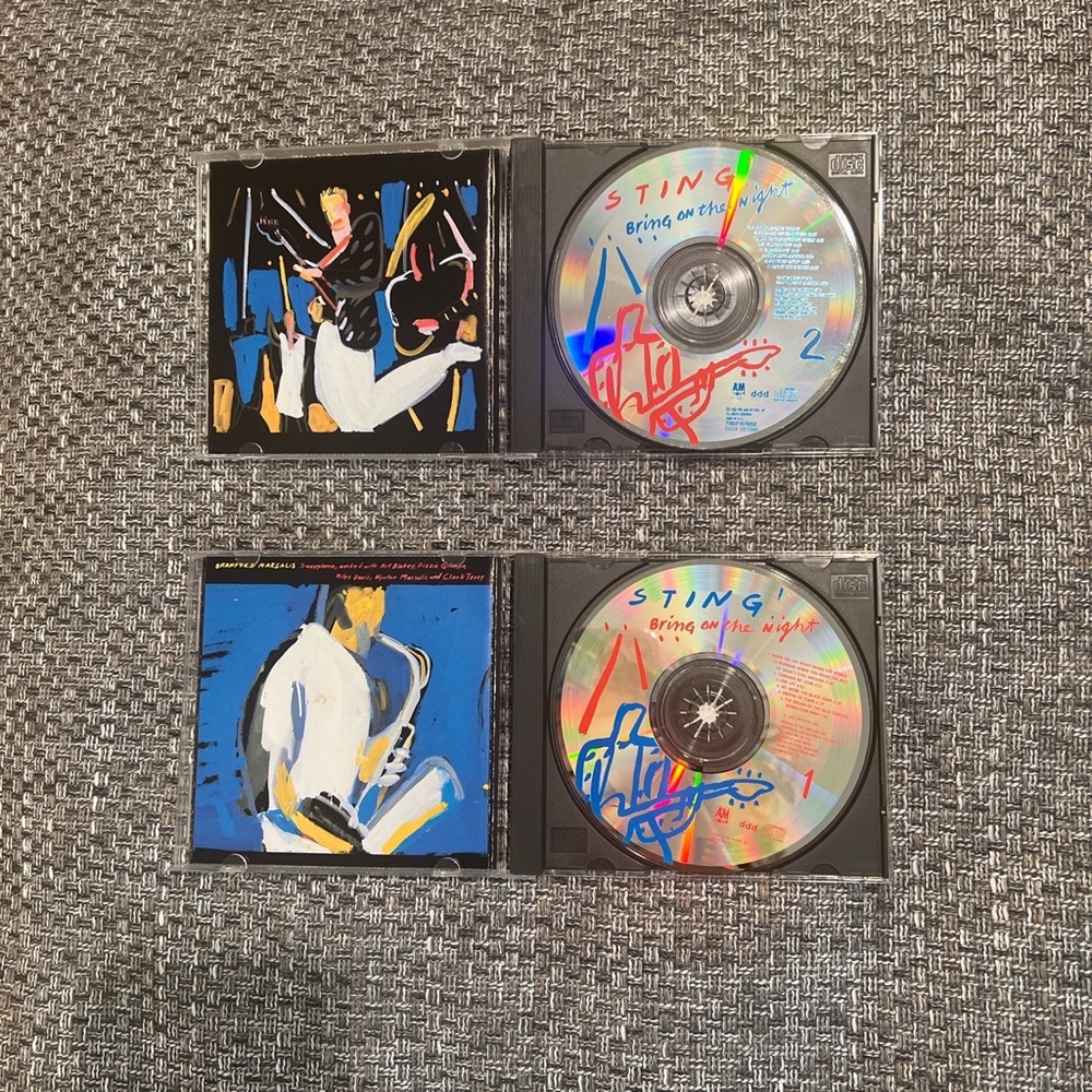 Sting Bring On The Night Cds - Picture 2 of 3